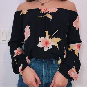 Billabong Off the Shoulder Top